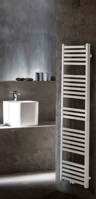 Wiesbaden Tower sierradiator 119x60 cm wit - WDtegels