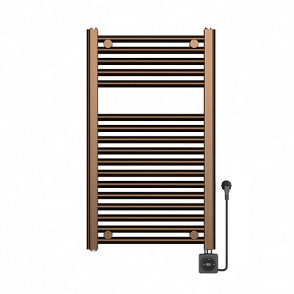 Elara elektrische radiator Smart WiFi 76,6x45cm geborsteld brons koper PVD