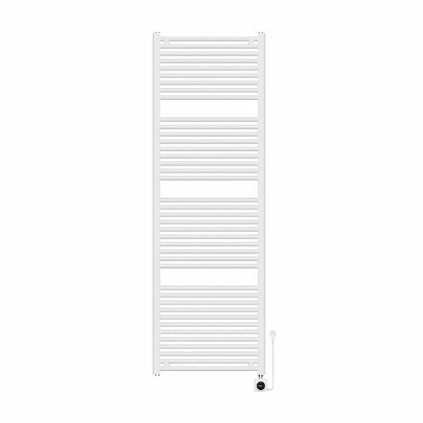 Radiador eléctrico Elara Smart WiFi 181,7 x 60 cm blanco brillo