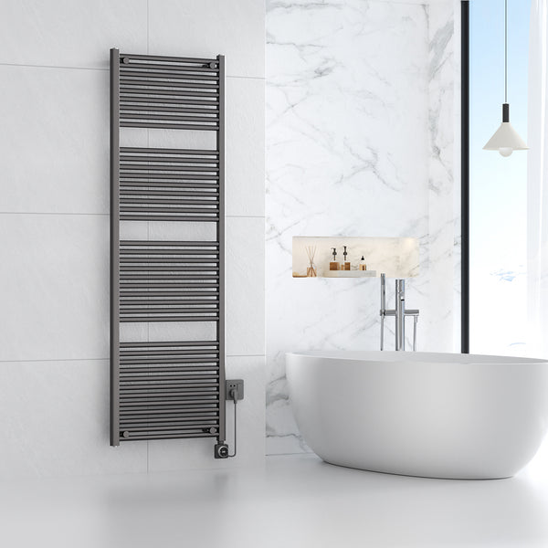 Elara elektrische radiator Smart WiFi | 181,7x60cm | Gunmetal PVD