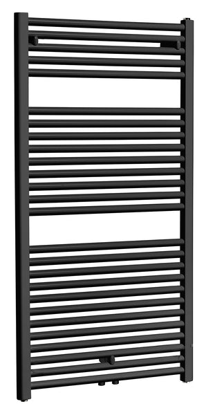 Radiador decorativo Elara 118,5 x 60,0 cm negro mate 