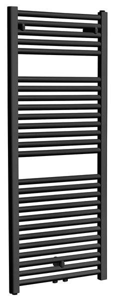 Radiador decorativo Elara 118,5 x 45,0 cm negro mate