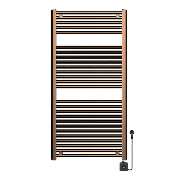 Elara elektrische radiator Smart WiFi | 118,5x60cm | Geborsteld brons koper PVD