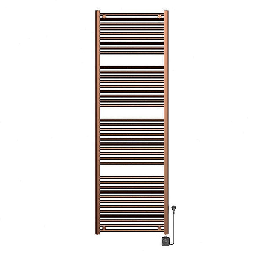 Elara elektrische radiator Smart WiFi 181,7x60cm geborsteld brons koper PVD