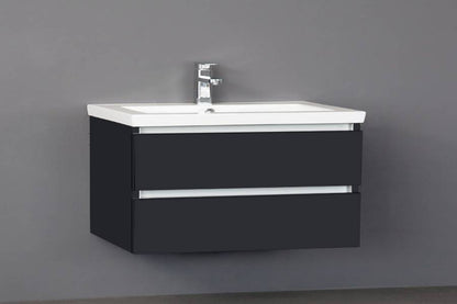 Badmeubel Trend Keramiek 100 Hoogglans Antraciet