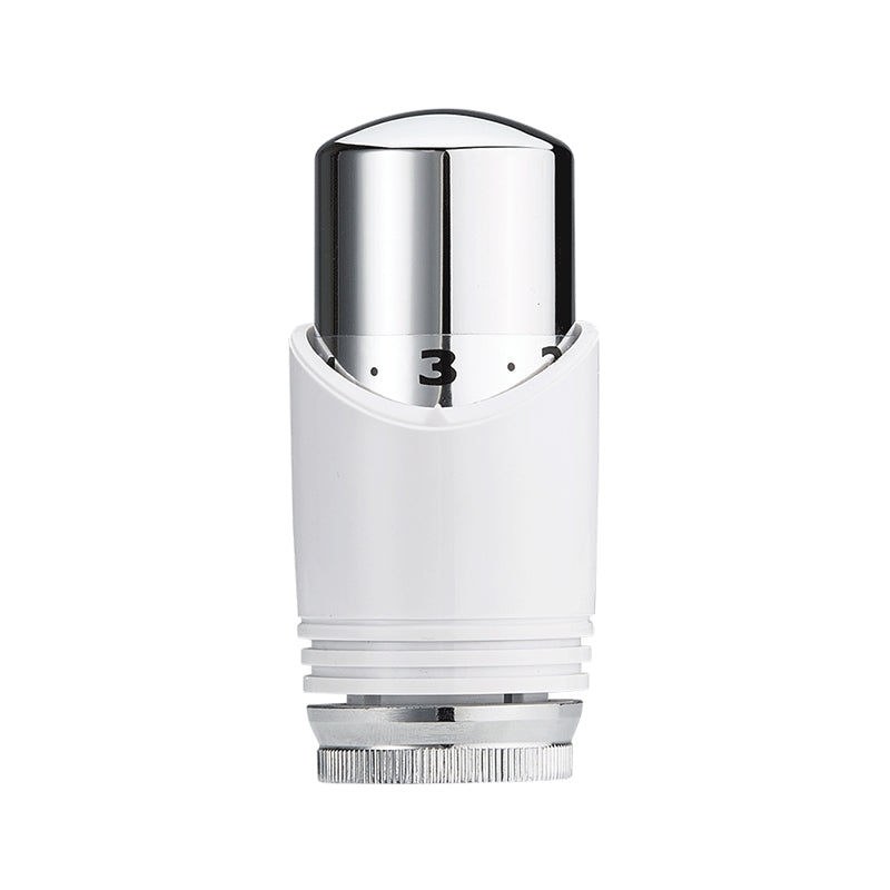luxury thermostat knob M-30 white/chrome