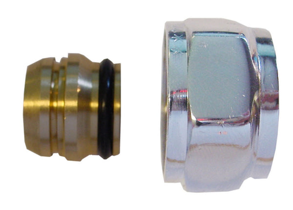 Knelset 3/4" x 15mm knel chroom