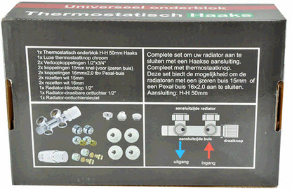 Wiesbaden set onderblok compl. haaks (links) 16x2 - WDtegels