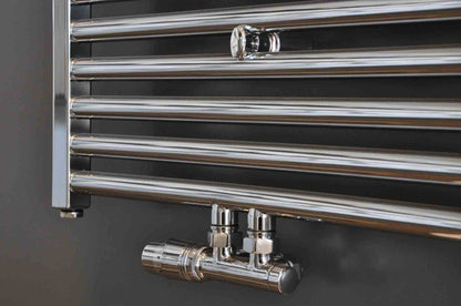 set onderblok compl. haaks (links) 16x2,0 +15 knel chroom - WDtegels