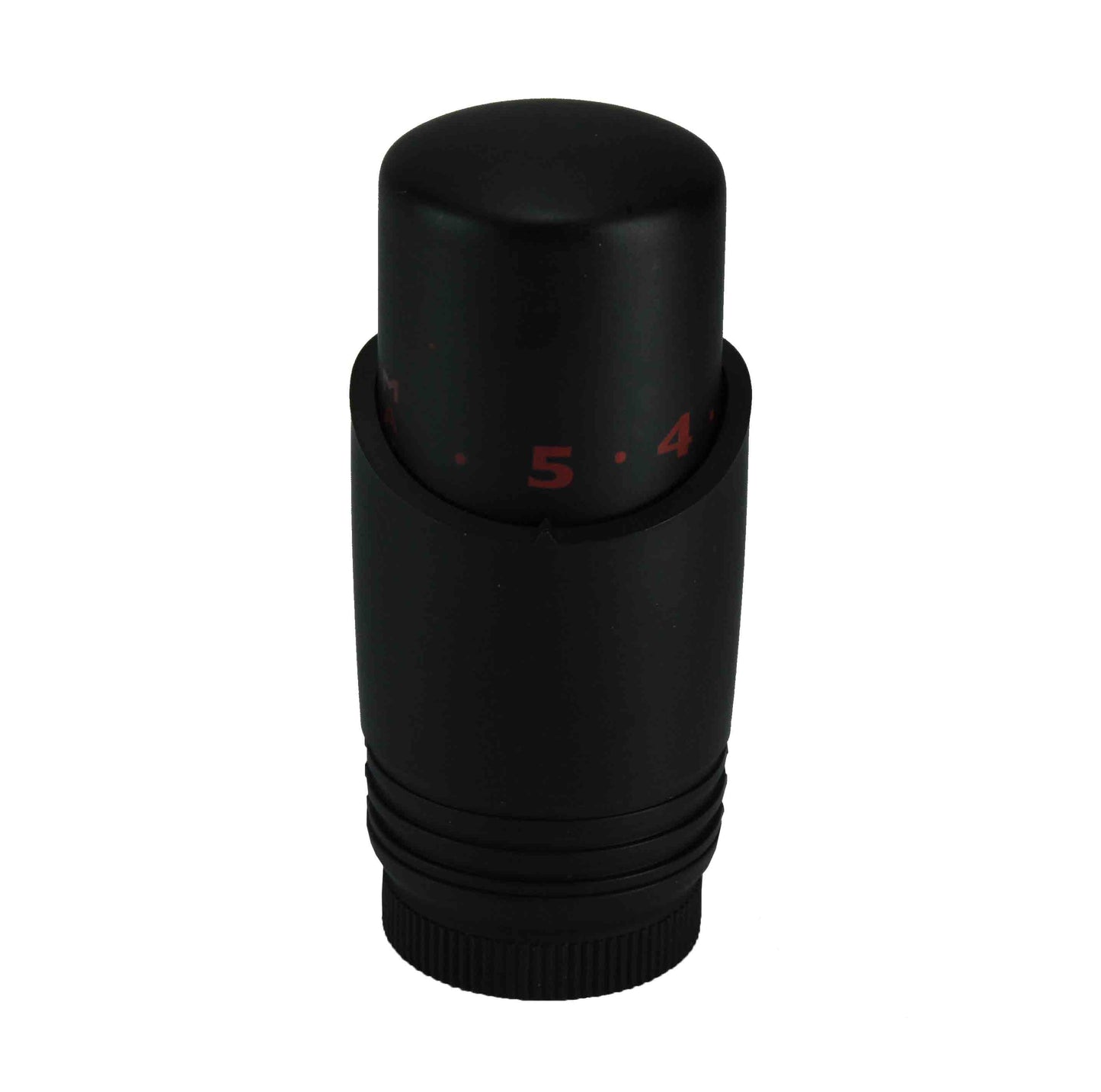 Wiesbaden luxe thermostaatknop M-30 mat-zwart - WDtegels