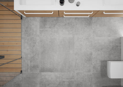 Vloertegel Montego Graphite 40x80 rect - WDtegels