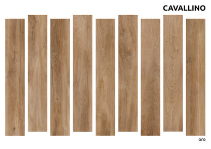 Floor tile Wood Mattina Arbaro Oro (Gold) 19.3x120.2 rect