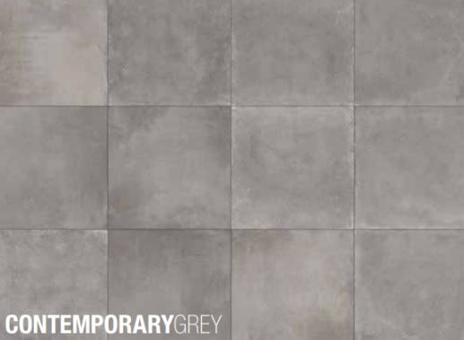 Vloertegel Contemporary Grey 60x60 rect
