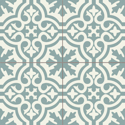 Floor tile Cemento Decor Venice Blue 45x45