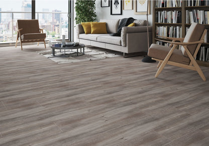 Floor tile Wood Mattina Grigio 19.3x120.2 rect