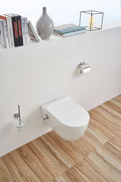 Inodoro de pared Easy Flush Slim con bidé