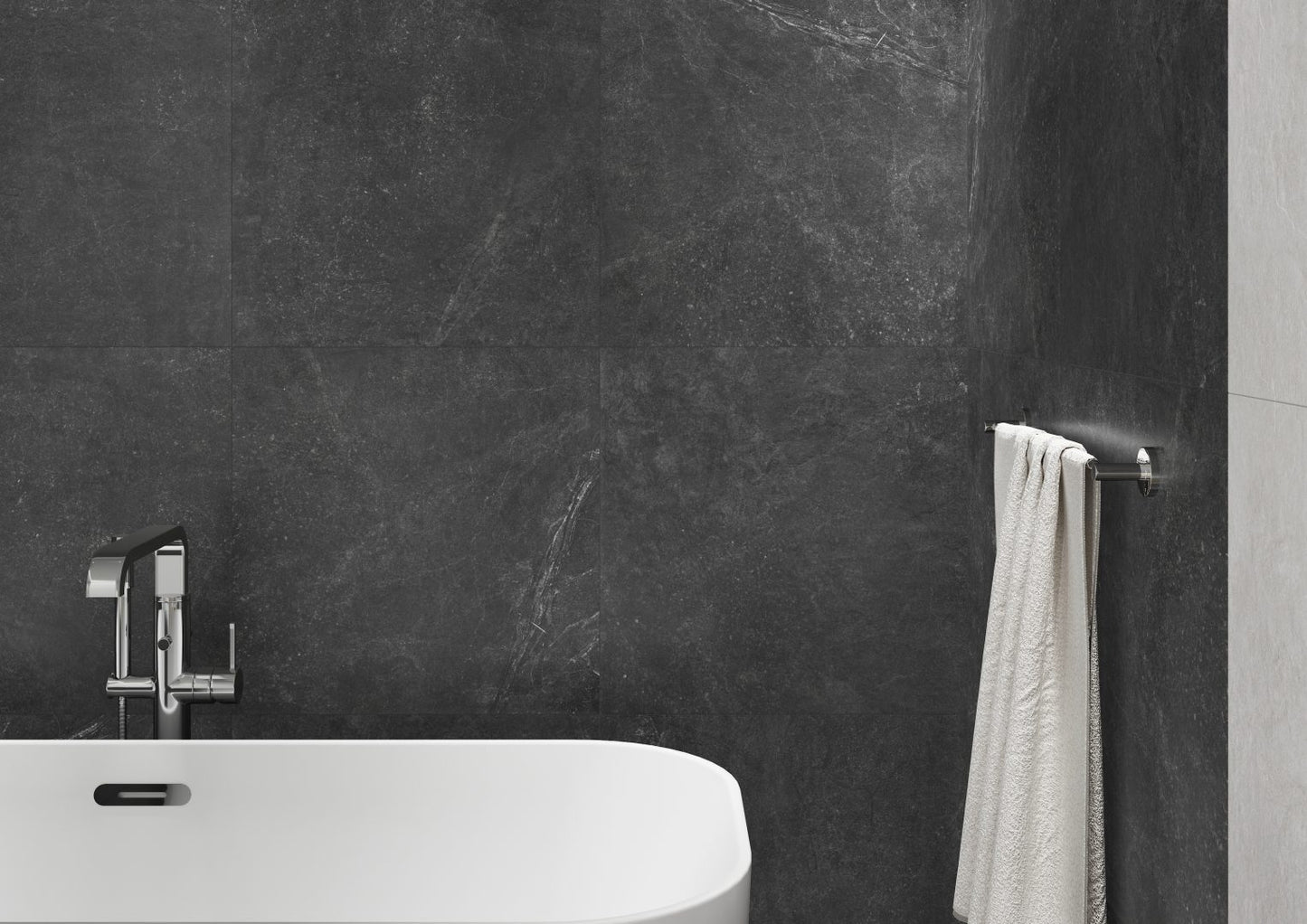 Vloertegel Stonetech Steel 60x60 rect