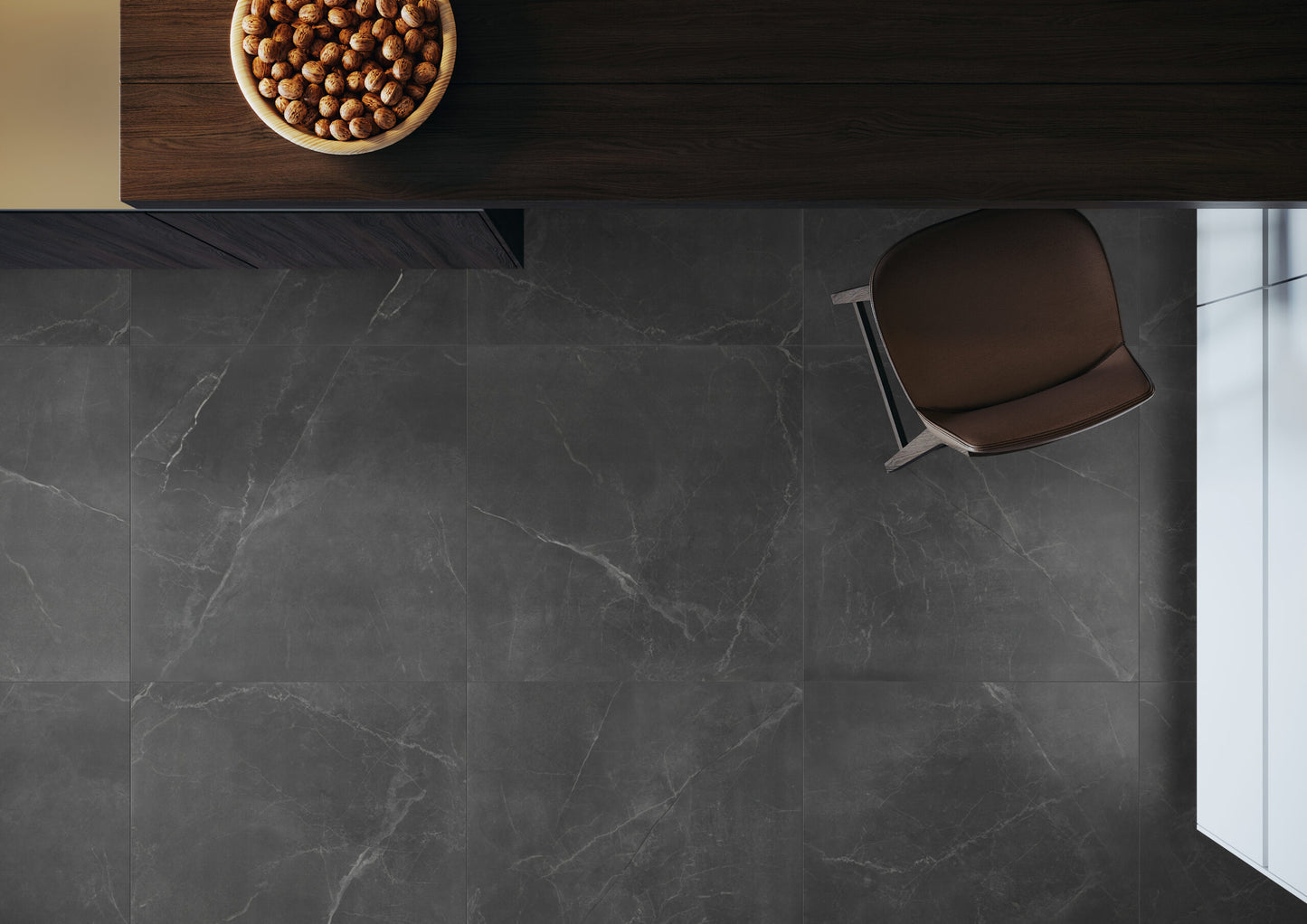 Azulejo de suelo Stonemood Steel 80x80 rectangular