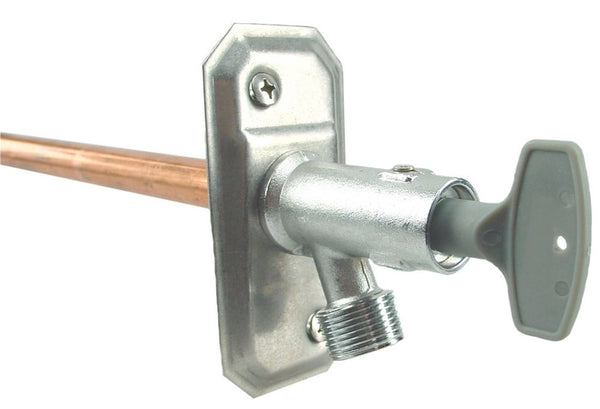Conjunto de grifo de fachada resistente a las heladas 15mm x 1/2" o 3/4"