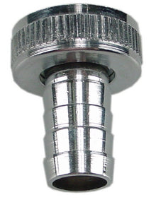 Chroom slangwartelset 1/2 x M22 met borgring