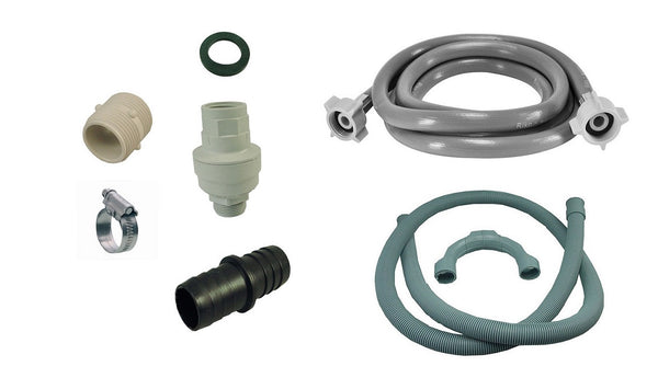 Kit de extensión para lavadora rexre kxk 150cm con cierre de agua