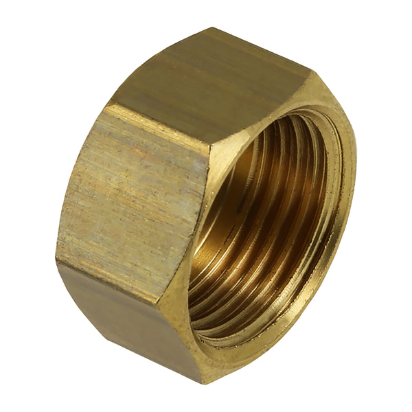 Tapón de latón para racor roscado 1/4" hembra