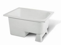 Marinella sit-down bath 103x65x52 white