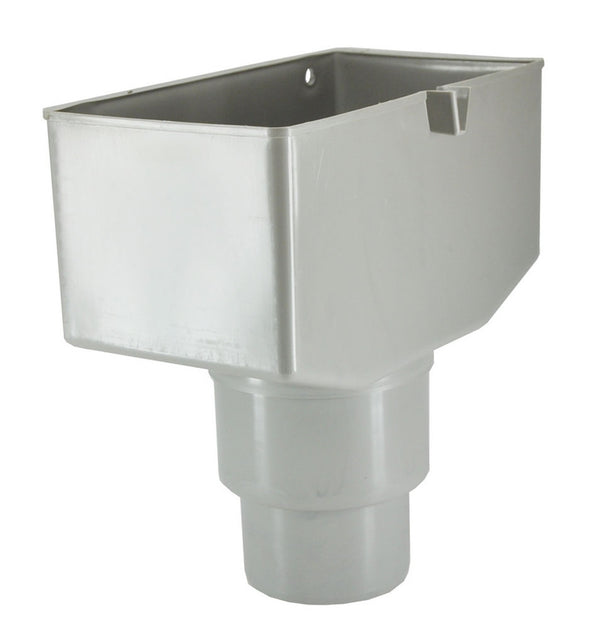 Caja colectora para aguas pluviales, 80/100mm, PVC