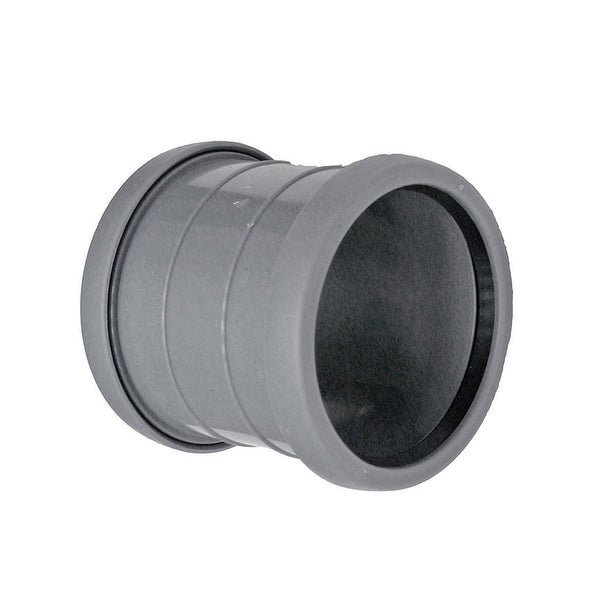 Manguito corredizo de doble junta 40mm PVC
