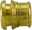 Verloopstuk voor knelkoppeling KIWA Gastec 28x22mm messing