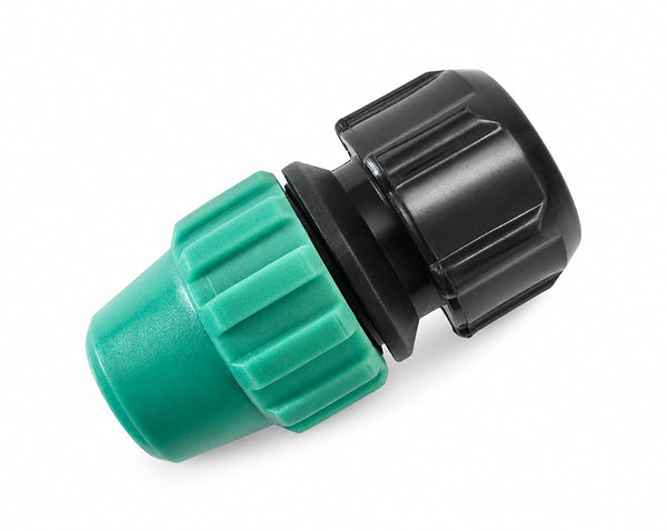 Pieza de transición para tubo de polietileno 16mm x1/2" con rosca interior