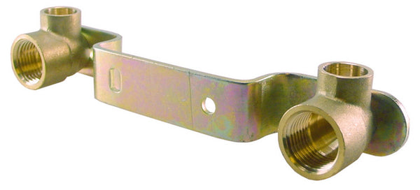 Soporte de pared de soldadura de latón Gemini 1/2"x 15cm
