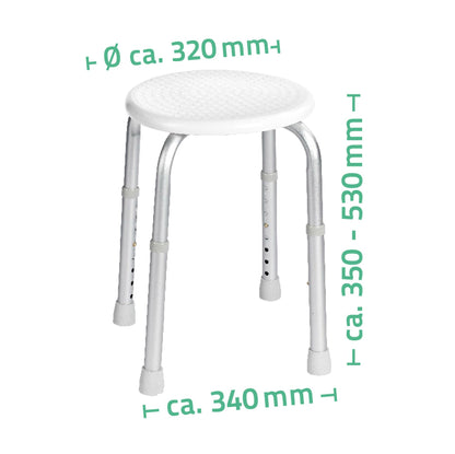 Ridder badkamerkrukje rond wit - productfoto 3