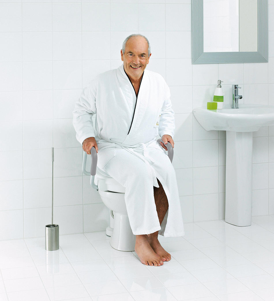 Ridder Sam toiletverhoger met armleuningen wit - WDtegels