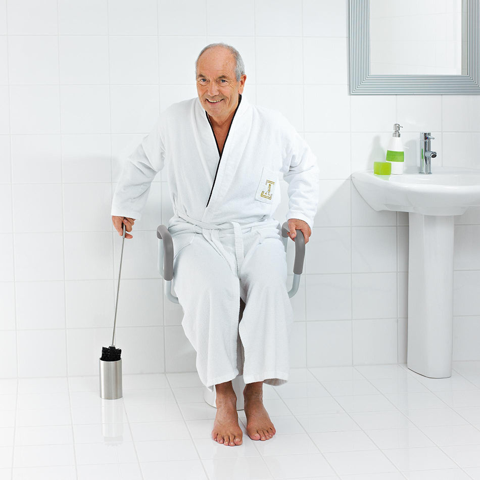 Ridder Sam toiletverhoger met armleuningen wit - WDtegels