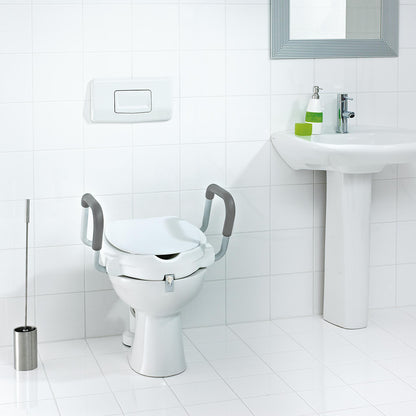 Ridder Sam toiletverhoger met armleuningen | Wit - WDtegels