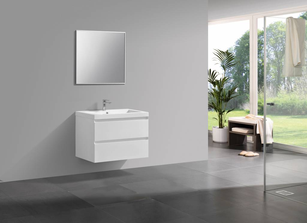 Badmeubel Infinity Hoogglans Wit 80