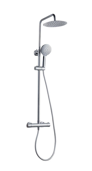 Conjunto de ducha termostático promocional para superficie Chicago Chrome