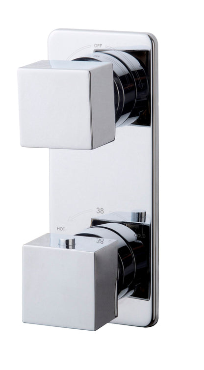 Rombo inbouw douchemengkraan 2-weg compleet chroom 8718053678306