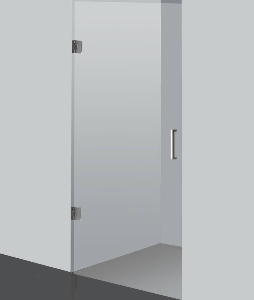 Nisdeur zonder profiel 70x200 cm - WDtegels