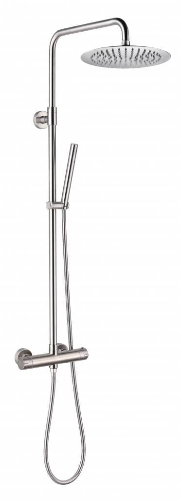 Ducha combinada expuesta | Inox