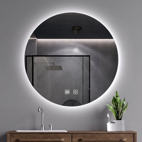 Aloni Omega Spiegel | 60cm | Rond | LED-verlichting