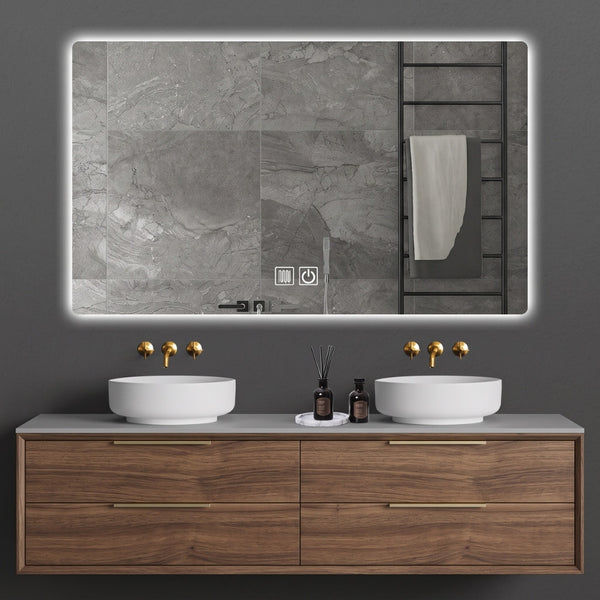 Aloni Queen Spiegel | 80x60cm | Rechthoekig | LED-verlichting