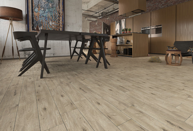 Vloer- en wandtegel Alp Beige 20x120 rett - foto 2