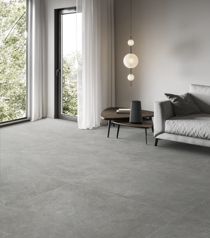 Vloer- en wandtegel Realstone Grey 120x120 rett - foto 3