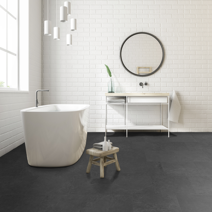 Vloer- en wandtegel Armon Nero 60x60 rett - foto 2