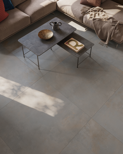 Vloer- en wandtegel Beta Grey 120x120 rett - foto 3