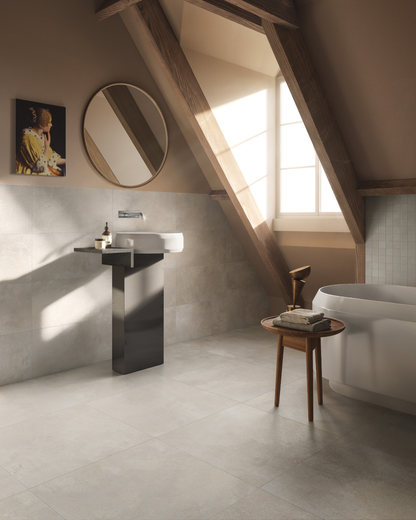 Vloer- en wandtegel Beta White 80x80 rett - foto 2