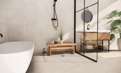 Vloer- en wandtegel Bora Bianco 90x90 rett - foto 3