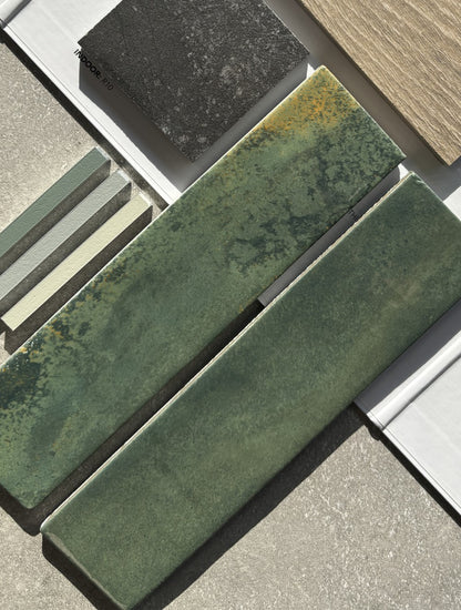 Vloer- en wandtegel Boutique Verde Oro glans 5,6x23,1 - foto 4